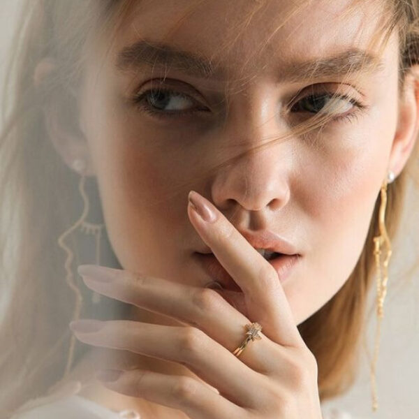 Gold Ring with Diamond