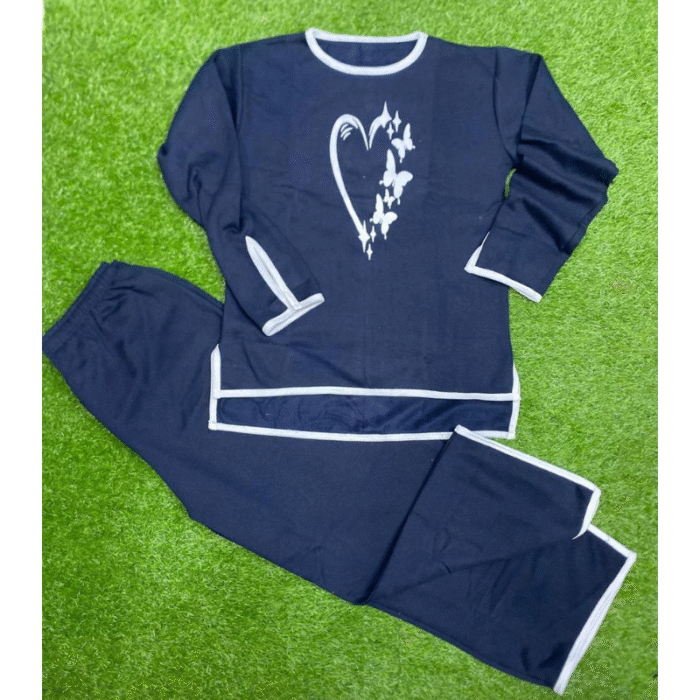 Comfortable Printed Fleece Night Suit - Image 2