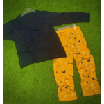 2 Pcs Women’s Stitched Plain Night Suit - Image 2