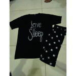 2 Pcs Women’s Stitched Printed Night Suit - Image 3
