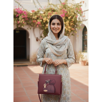 Pakistani Hand Painted Art Bag