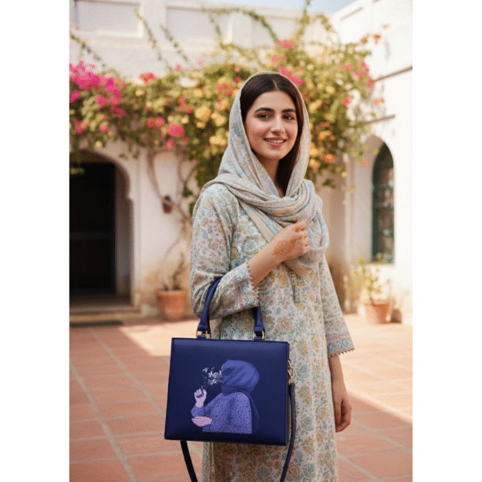 Purple Tote Bag for Women