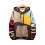 Urban Patchwork Multi-Color Hoodie