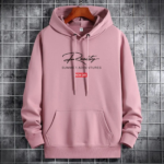 Men’s "Reality" Minimalist Printed Hoodie - Image 4