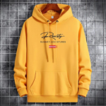 Men’s "Reality" Minimalist Printed Hoodie - Image 2
