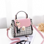 New Korean Style Striped Mini Crossbody & Handbag