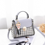 New Korean Style Striped Mini Crossbody & Handbag - Image 5